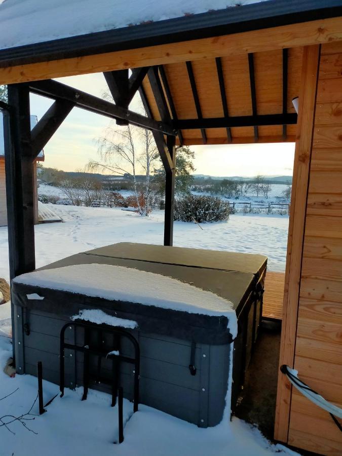 Les Lodges Du Morvan Brazey-en-Morvan Exteriör bild
